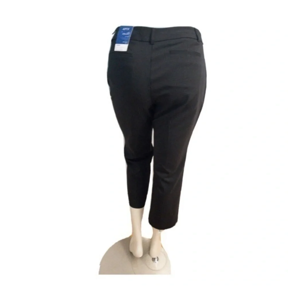 NWT Apt 9 Straight Pants Torie Mid Rise 24 Tall / long inseam 33” waist 47-48.5”